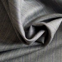 Striped suit polyester fabric