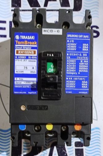 TERASAKI (XH100NS) 75AMP MCCB