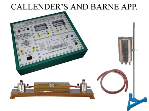 TO DETERMINE THE MECHANICAL EQUIVALENT OF HEAT BY CALLENDER & BARNES CONSTANT FLOW METHOD