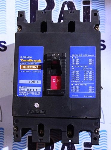 TERASAKI (XH225NS) 125AMP MCCB