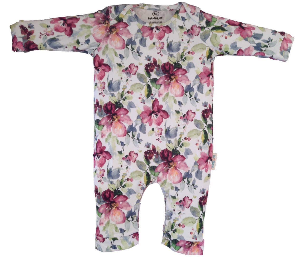 ORGANIC COTTON ROMPER WITHOUT FOOT