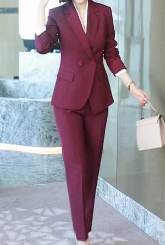 Light In Weight Women Polyester Suit Fabric