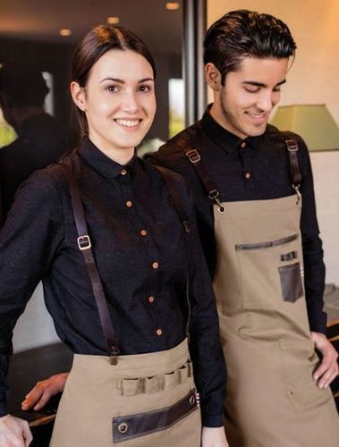 Restaurant Polyester Uniform Fabric