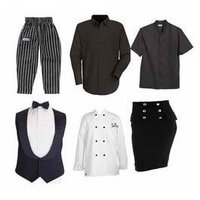 Restaurant Polyester Uniform fabric