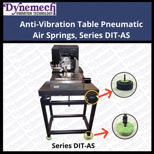 Anti-Vibration Table Pneumatic Air Springs, Series DIT-AS