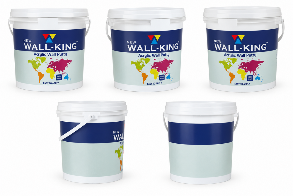 10 Ltr Acrylic Wall Putty - Application: Metal/Floor