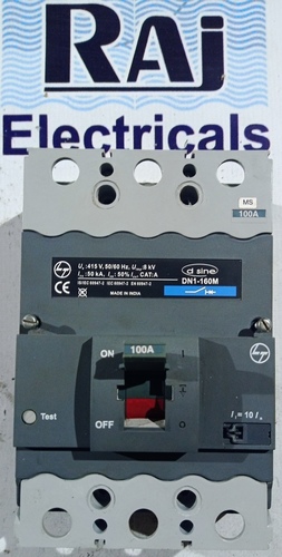 L&T (d sine - DN1 - 160M) 100 AMP MCCB