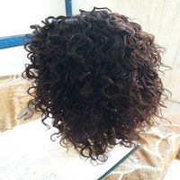 Virgin Indian Curly Hair wig