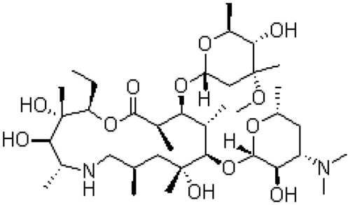 Azaerythromycin Demethylazithromycin