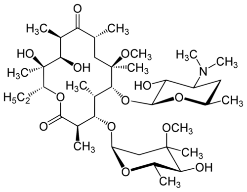 Clarithromycin Hcl 