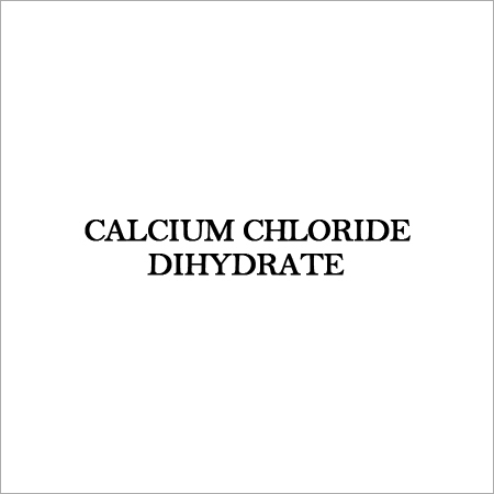 CALCIUM CHLORIDE DIHYDRATE By YOGI CHEMICAL INDUSTRIES
