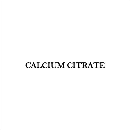 CALCIUM CITRATE