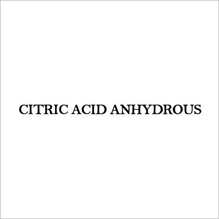 Citric Acid Anhydrous