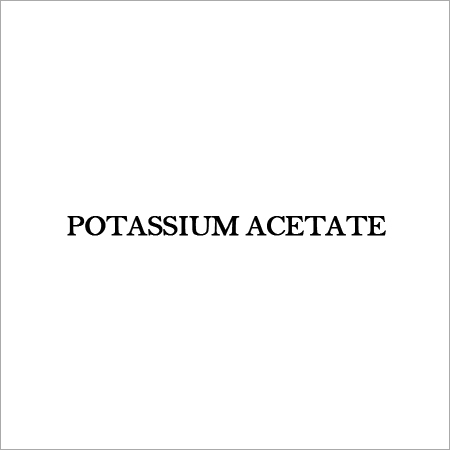 POTASSIUM ACETATE By YOGI CHEMICAL INDUSTRIES