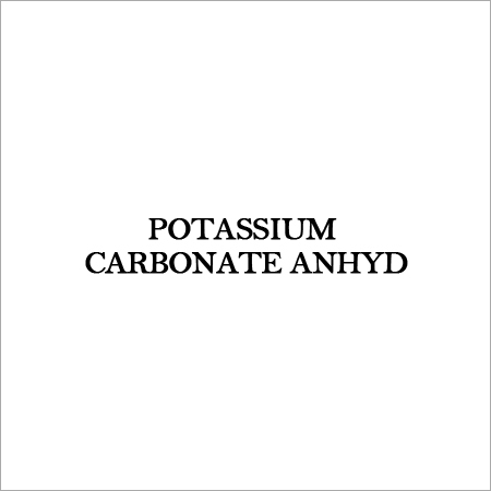 POTASSIUM CARBONATE ANHYD
