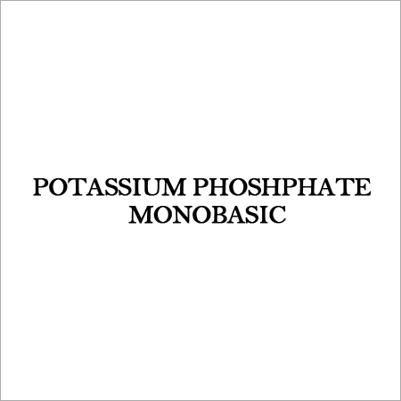 POTASSIUM PHOSHPHATE MONOBASIC