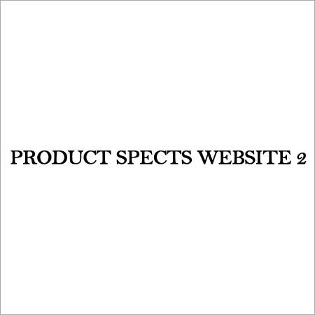 Product Spects Website 2