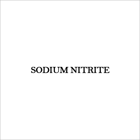SODIUM NITRITE