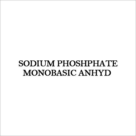 SODIUM PHOSHPHATE MONOBASIC ANHYD