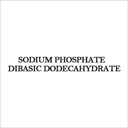 SODIUM PHOSPHATE DIBASIC DODECAHYDRATE