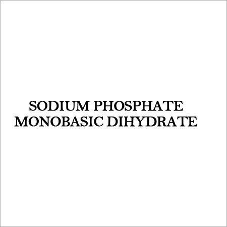 SODIUM PHOSPHATE MONOBASIC DIHYDRATE