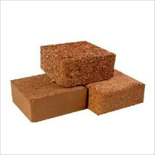 Smooth Texture Brown Cocopeat Bricks