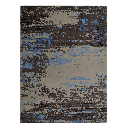 Hand Tufted Modern Wool And Viscose Carpet