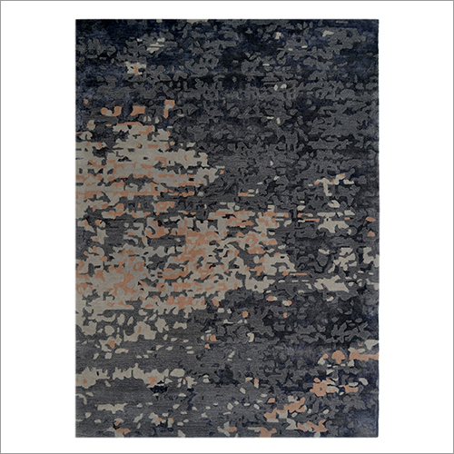 Hand Tufted Modern Wool And Viscose Carpet
