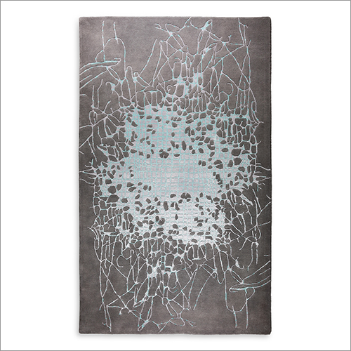 Hand Tufted Modern Wool And Viscose Carpet