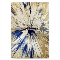 Hand Tufted Modern Wool And Viscose Carpet