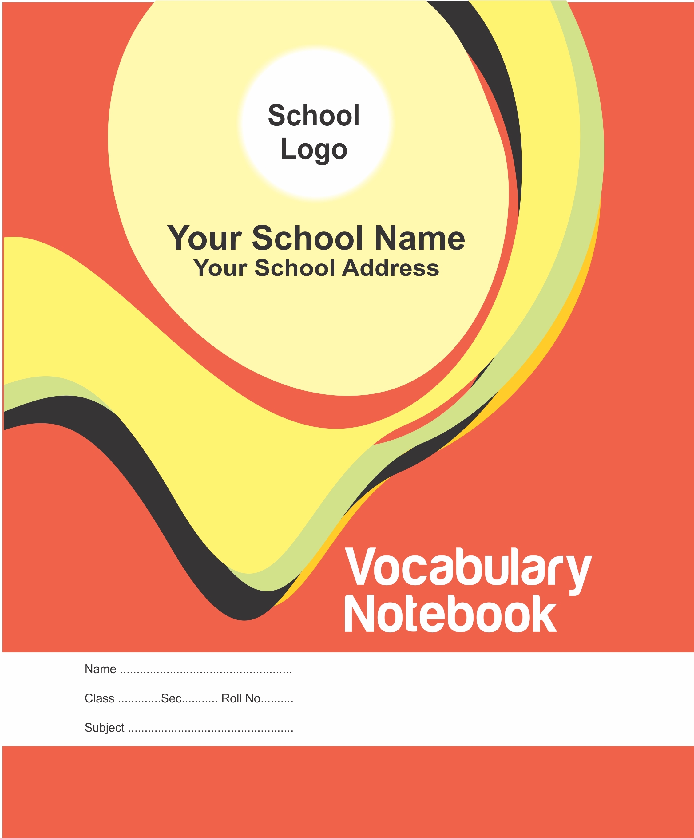 Vocabulary Notebook