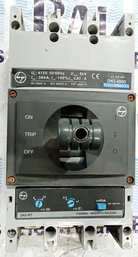 L&T (d sine - DN3-400D) 400 AMP MCCB