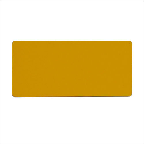 Yellow Acp Sheet Application: Interior & Exterior