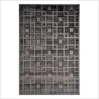 Hand Loom Geometrical Bamboo Silk Carpet