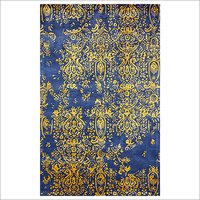 Hand Tufted Contemporary Wool And Viscose Carpet