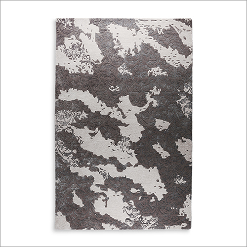 Hand Tufted Contemporary Wool And Viscose Carpet