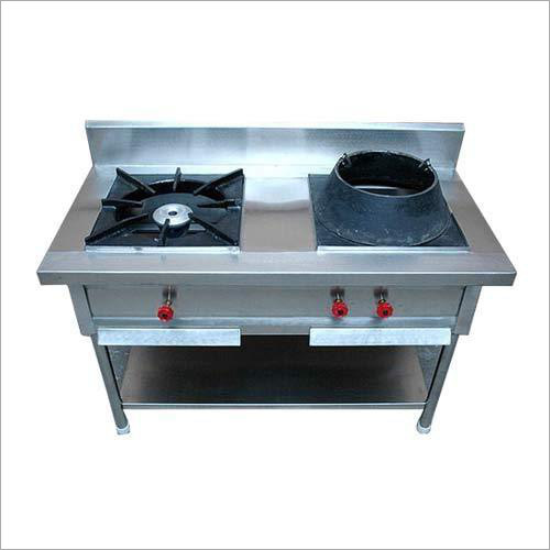 Commercial 2 Burner Chinese Cooking Range By SHEELA EQUIPMENTS PVT. LTD.