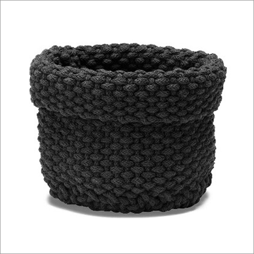 Black Rope Basket