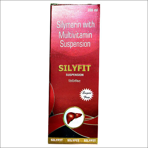 Silymarin With Multivitamin Suspension 200Ml Silyfit General Medicines