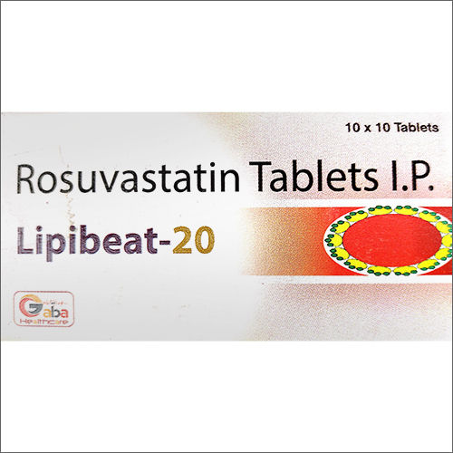 Rosuvastatin Tablets Ip Lipibeat-20 General Medicines