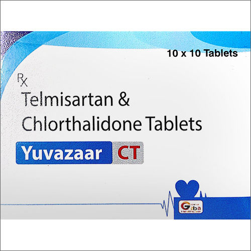 Telmisartan And Chlorthalidone Tablets Yuvazaar Ct General Medicines