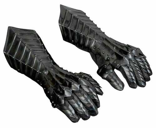 Accessories Gloves & Mittens Costume Gloves Medieval Steel Gauntlet Gloves Knight Pair Of Crusader Armor Reenactment Cosplay Wearable Gauntlets ~ Fully Functional ~ Fantasy Gauntlets 
