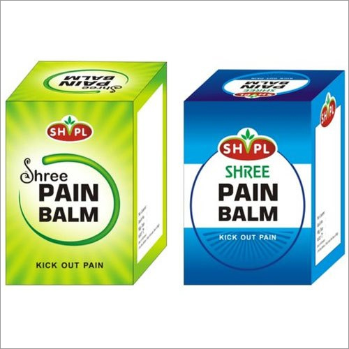 Pain Balm Packaging Box