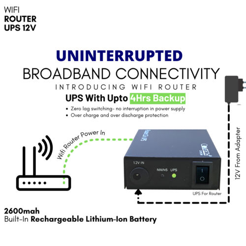 UPS For Wifi Router