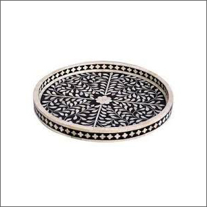 Resin Round Tray By CRAFT INDIA