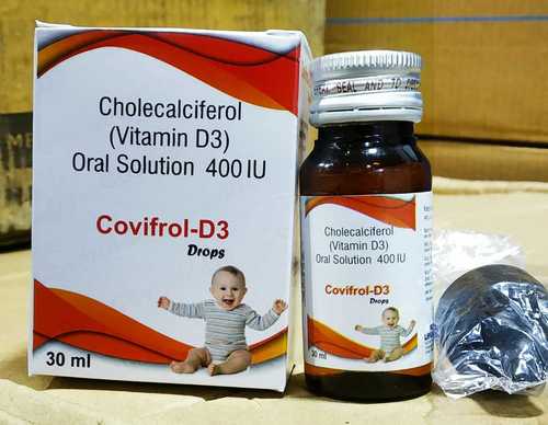 CHOLECALCIFEROL VIT D3 400 IU DROPS 30 ML