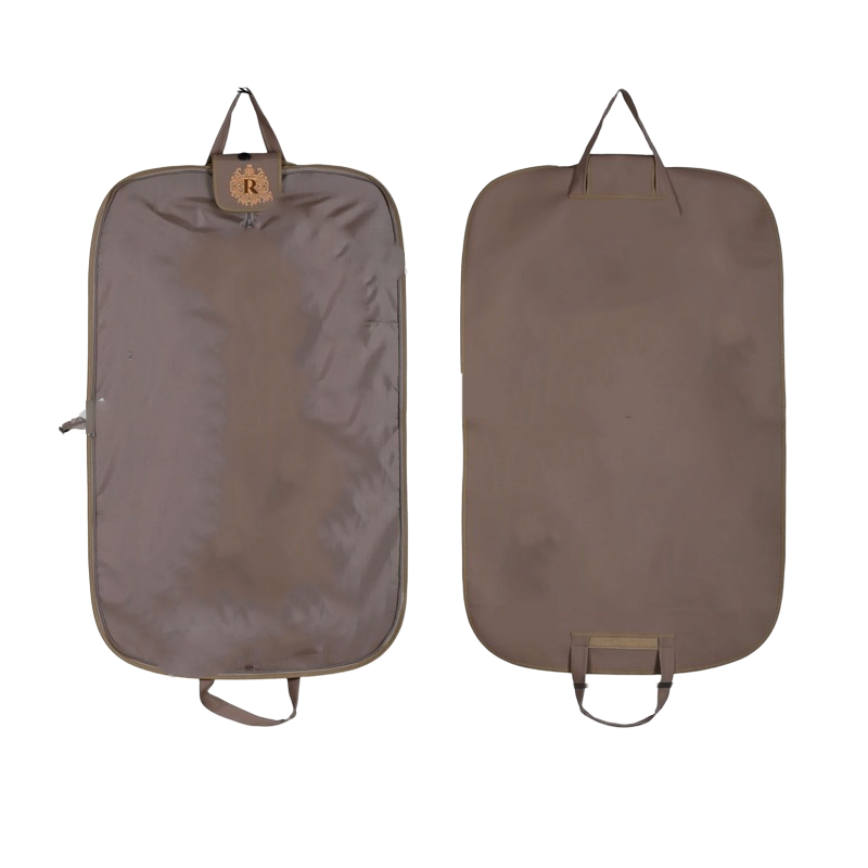 Brown Sherwani Suit Covers - Heavy Coated Fabric, Custom Size , Transparent Front with High-Quality PVC and A-Lined Gazette Design for Ultimate Protection