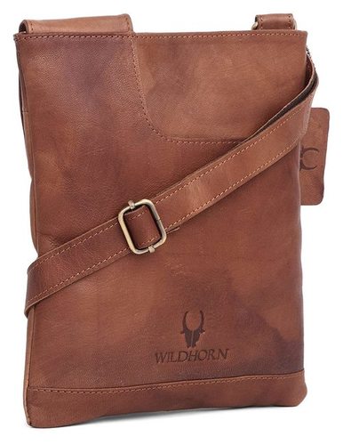 WildHorn Urban Edge Vintage Genuine Leather Cross body Messenger Bag