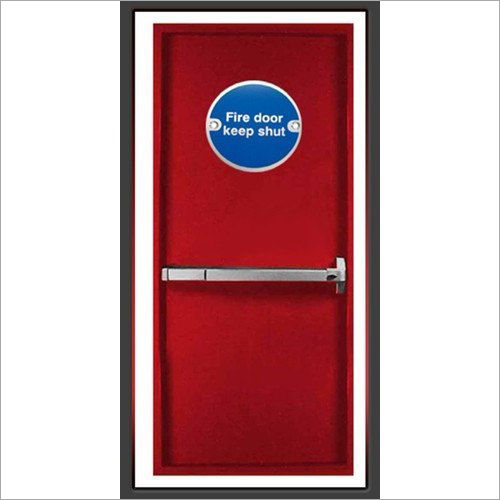 Mild Steel Emergency Fire Exit Door