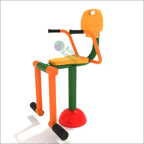 Outdoor Gym Knee Chair Side